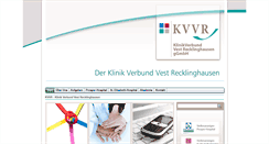 Desktop Screenshot of kvvr.de