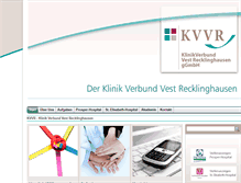 Tablet Screenshot of kvvr.de